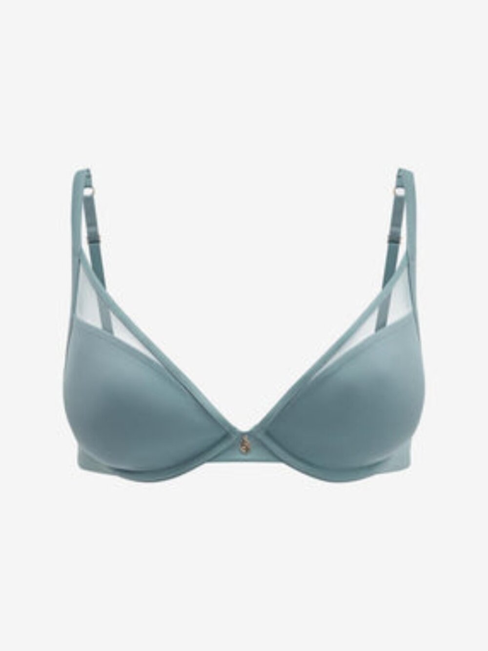 NWT – ThirdLove 24/7 Classic Uplift Plunge Bra – Storm – 38C